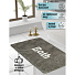Коврик для ванной, 0.5х0.8 м, микрофибра, графит, T2022-450, надписи - фото 4