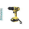Дрель-шуруповерт аккумуляторный, Hanskonner, HCD1855R, 18 В, 1BatterySystem, 13 мм, 55Нм, 2х2.0Ач, кейс - фото 2
