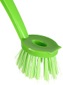 Щетка для посуды, пластик, 23х4.2х5 см, с ручкой, в ассортименте, Мультипласт, Умничка, MPU5378 - фото 4
