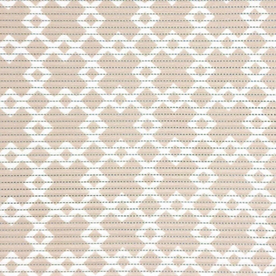 Коврик для ванной, антискользящий, 1.3х15 м, вспененный ПВХ, бежевый, Вилина, Аква Стандарт, V24BG, орнамент