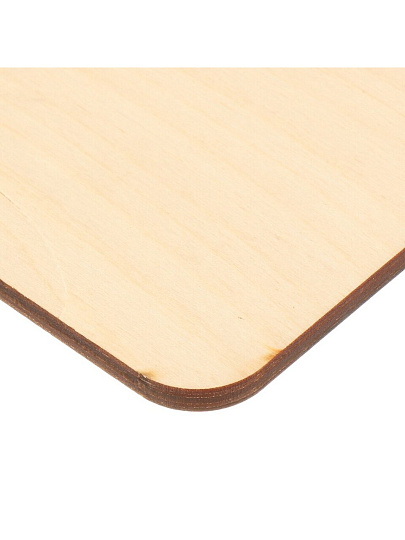 Доска разделочная дерево, 29х21х0.6 см, с ручкой, прямоугольная, Пицца, Ф-16