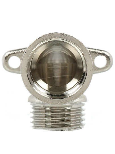 Уголок 1/2", 90 °, г-ш, латунь, с креплением, AquaLink