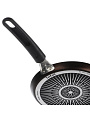 Блинница алюминий, 22 см, антипригарное покрытие, Tefal, Strength, 042 31 522, бакелитовая ручка - фото 6