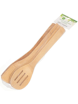 Набор кухонных принадлежностей 4 предмета, бамбук, C10-A30