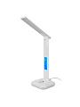 Светильник настольный 520 Лм, дисплей с часами, сенсорное включение, 3 цвета свечения, 8 Вт, белый, абажур белый, General Lighting Systems, 800152 - фото 2