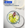Контейнер пищевой жаропрочное стекло, 0.6 л, круглый, с крышкой, Daniks, HSFR-600F - фото 13