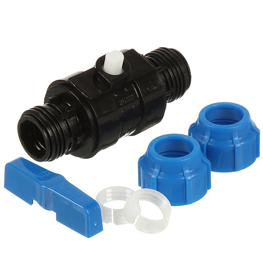 ПНД кран d25 мм, Spektr