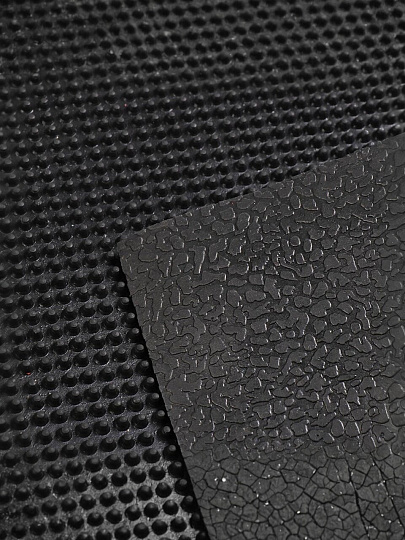 Коврик придверный, 45х75 см, прямоугольный, ПВХ, латексная пропитка, черный, Игольчатый, 93628