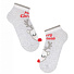 Носки для женщин, короткие, хлопок, Conte, Новый год, 384, светло-серые, р. 23-25, 18С-79СП - фото 3