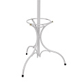 Вешалка-стойка 62х62х189 см, ЗМИ, металл, 35 кг, Тюльпан, ВНП 13 Б, белая - фото 2