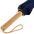 Зонт унисекс, полуавтомат, трость, 16 спиц, 60 см, полиэстер, синий, Y822-055 - фото 2