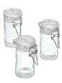 Банка для сып продуктов, стекло, 3 шт, 0.08 л, 4.5х8.5 см, с крыш, с ключ, Y4-11679 - фото 3