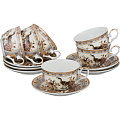 Чайный набор Lefard &amp;quot;Павлин&amp;quot; 12 пр. на 6 пер. 250 мл, 69-1649