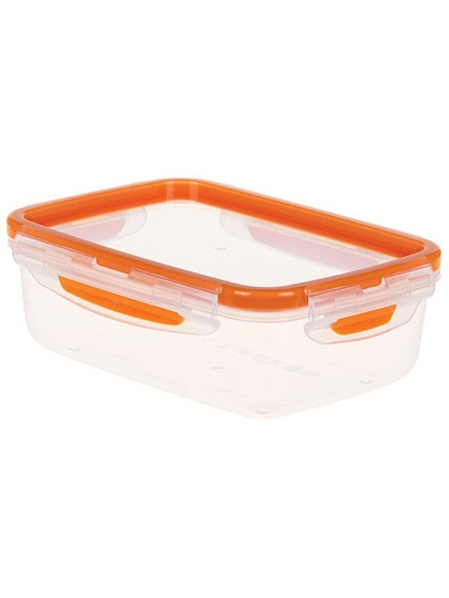 Контейнер пищевой пластик, 0.8 л, 18х13х6.5 см, прямоугольный, Idea, Рич, М 1387