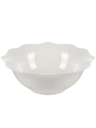 Салатник фарфор, фигурный, 15х5 см, 0.4 л, Belle, 0850075