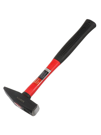 Молоток Bartex, B00008, квадратный боек, рукоятка фибергласовая, 0.6 кг