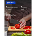 Доска разделочная бамбук, 28х18х1.8 см, с ручкой, прямоугольная, Daniks, H-1080S - фото 3