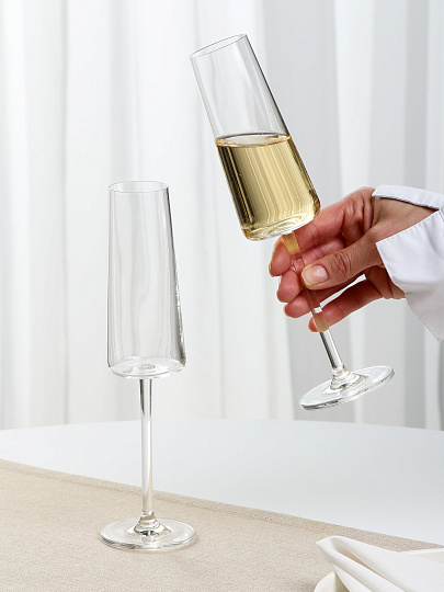 Бокал для шампанского, 180 мл, стекло, 6 шт, Bohemia, Ray, 40990/180/P001