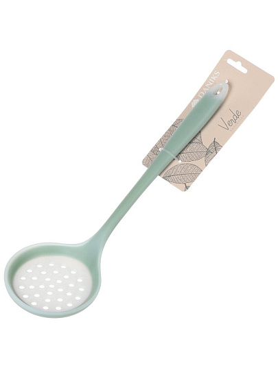 Шумовка силикон, 32.5 см, навеска, Daniks, Verde, Y4-8866