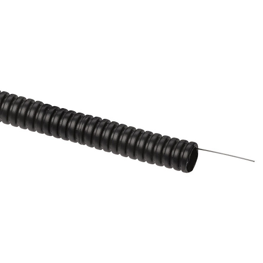 Труба ПНД, 25 м, гофрированная, d25 мм, легкая, с зондом, TDM Electric, SQ0413-2502