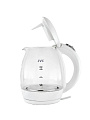 Чайник электрический JVC, JK-KE1514, белый, 1.7 л, 2200 Вт, скрытый нагревательный элемент, стекло - фото 7