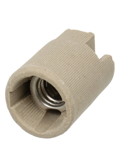 Патрон E14, подвесной, UNIVersal, керамика, 2А, 250В, индивидуальная упаковка