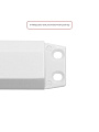 Доводчик дверной Аллюр, Comfort ДД 168/3-5 A-W, -38 °C +60 °C, морозостойкий, до 120 кг, белый, 16682 - фото 5