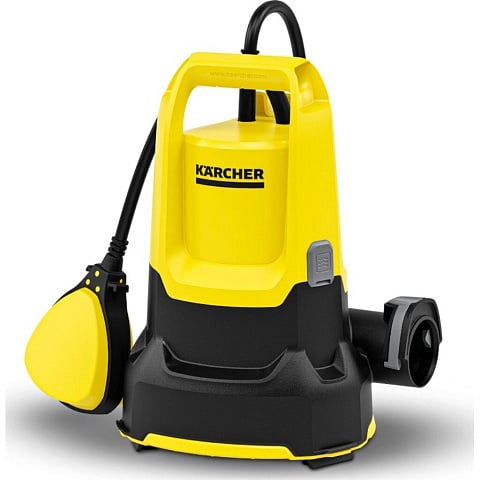 Насос дренажный, Karcher, 280 Вт, глубина погружения 7 м, максимальный напор 6 м, 9 м³/ч, SP 9.000 FLAT 1.645-810.0