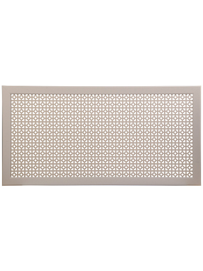 Экран для радиатора, МДФ, 1200х600 мм, прямоугольный, мокко, DE LUXE Дамаско, Стильный Дом