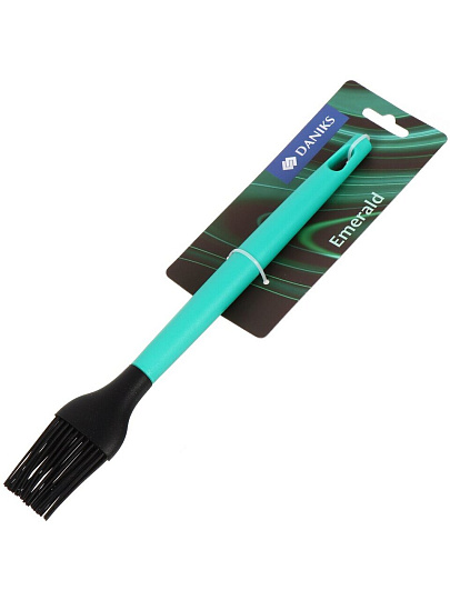 Кисточка кондитерская силикон, навеска, Daniks, Emerald, 161506-4