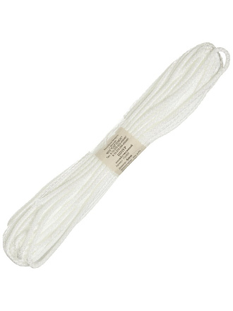 Шнур диаметр 6 мм, с сердечником вязаный, 6В 520, 15с005, 20 м