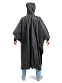 Дождевик пончо 129х137 см, 56-58, с капюшоном, кнопки, плотный PVC, черный, Следопыт, PF-RC-13 - фото 4
