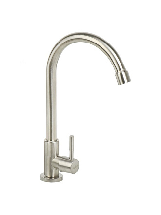 Смеситель для кухни, Aqwin, с картриджем, для одного типа воды, сатин, A0042S