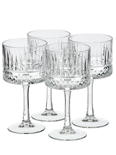 Бокал для вина, 500 мл, стекло, 4 шт, Pasabahce, Элизия, 440437B