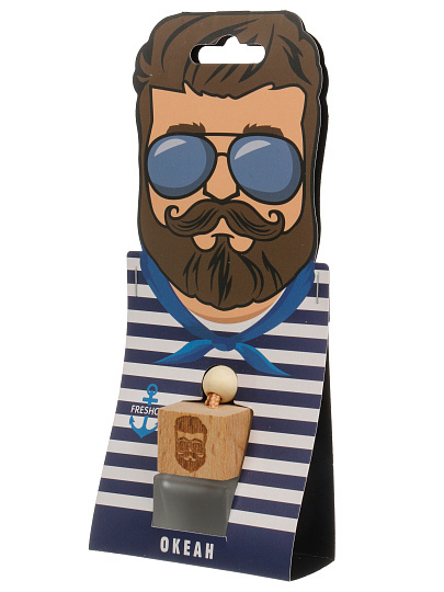 Ароматизатор в машину подвесной, бочонок, Freshco, ТМ Моряк Океан, AR1TM203