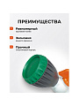 Насадка на шланг 3/4&amp;quot;-1&amp;quot;, с краном - фото 3