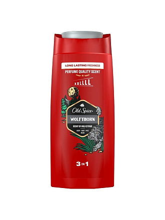 Гель для душа и шампунь Old Spice, Wolfthorn, для мужчин, 675 мл