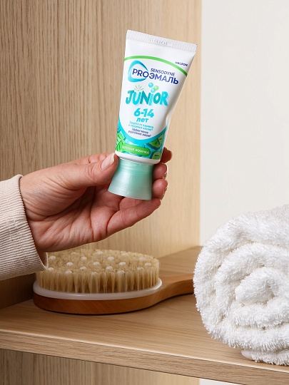 Зубная паста Sensodyne, Sensodyne Proэмаль Junior, Мятная жвачка, для детей, 50 мл, от 4 до 14 лет