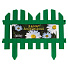 Забор декоративный пластмасса, Palisad, №4, 28х300 см, зеленый, ЗД04 - фото 3