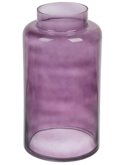 Ваза стекло, настольная, 34.5х19 см, Evis, Баклажан, 2875