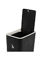 Контейнер для мусора пластик, 9 л, прямоугольный, черный, Y4-8661 - фото 4