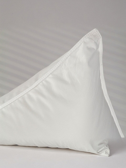 Подушка 48 х 68, микроволокно, 100% полиэстер, Microgel delicate, чехол 100% хлопок, средняя, Бел-Поль, ПМБмд-57