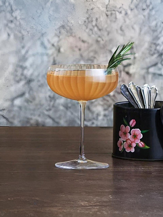 Бокал для шампанского, 300 мл, хрустальное стекло, 6 шт, Luigi Bormioli, Speakeasies Swing, 13190/01