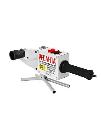 Аппарат для сварки пластика 2000 Вт, 20-63 мм, металлический кейс, Ресанта, АСПТ-2000