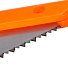 Ножовка по дереву, 500 мм, закаленные зубья, крупная, 2D-заточка, 4-6, рукоятка двухкомпонентная прорезиненная, Bartex - фото 3