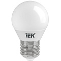 Лампа светодиодная E27, 9 Вт, 60 Вт, 230 В, шар, 3000 К, теплый белый свет, IEK, G45, LED, LLE-G45-9-230-30-E27