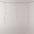 Бахрома светодиодная 48 ламп, 2 м, Uniel, розовый, в помещении, провод прозрачная, UL-00010874 - фото 4