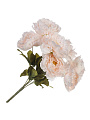 Цветок искусственный декоративный Пионы букет, 42 см, шампань, Y4-7914