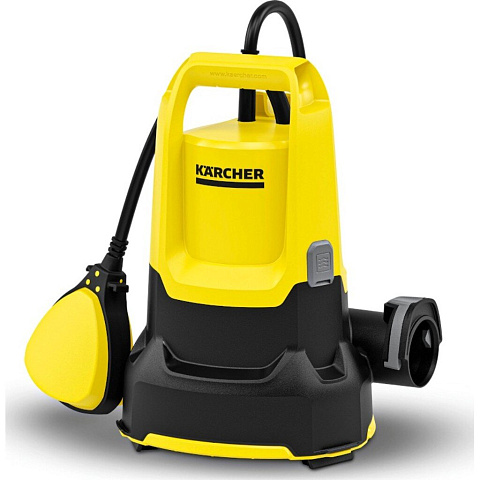 Насос дренажный Karcher, 280 Вт, глубина погружения 7 м, максимальный напор 6 м, 9 м³/ч, SP 9.000 FLAT 1.645-810.0