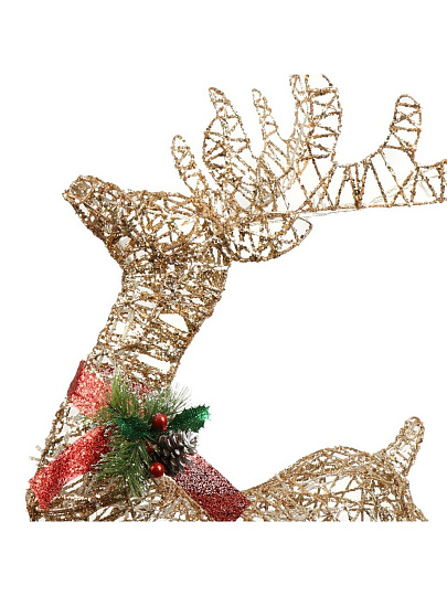 Фигурка декоративная Олень, 60 см, 60 LED, 220 В, Y4-4111